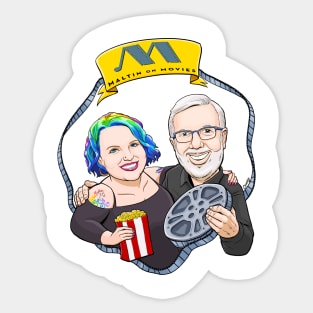 Maltin on Movies Logo Sticker